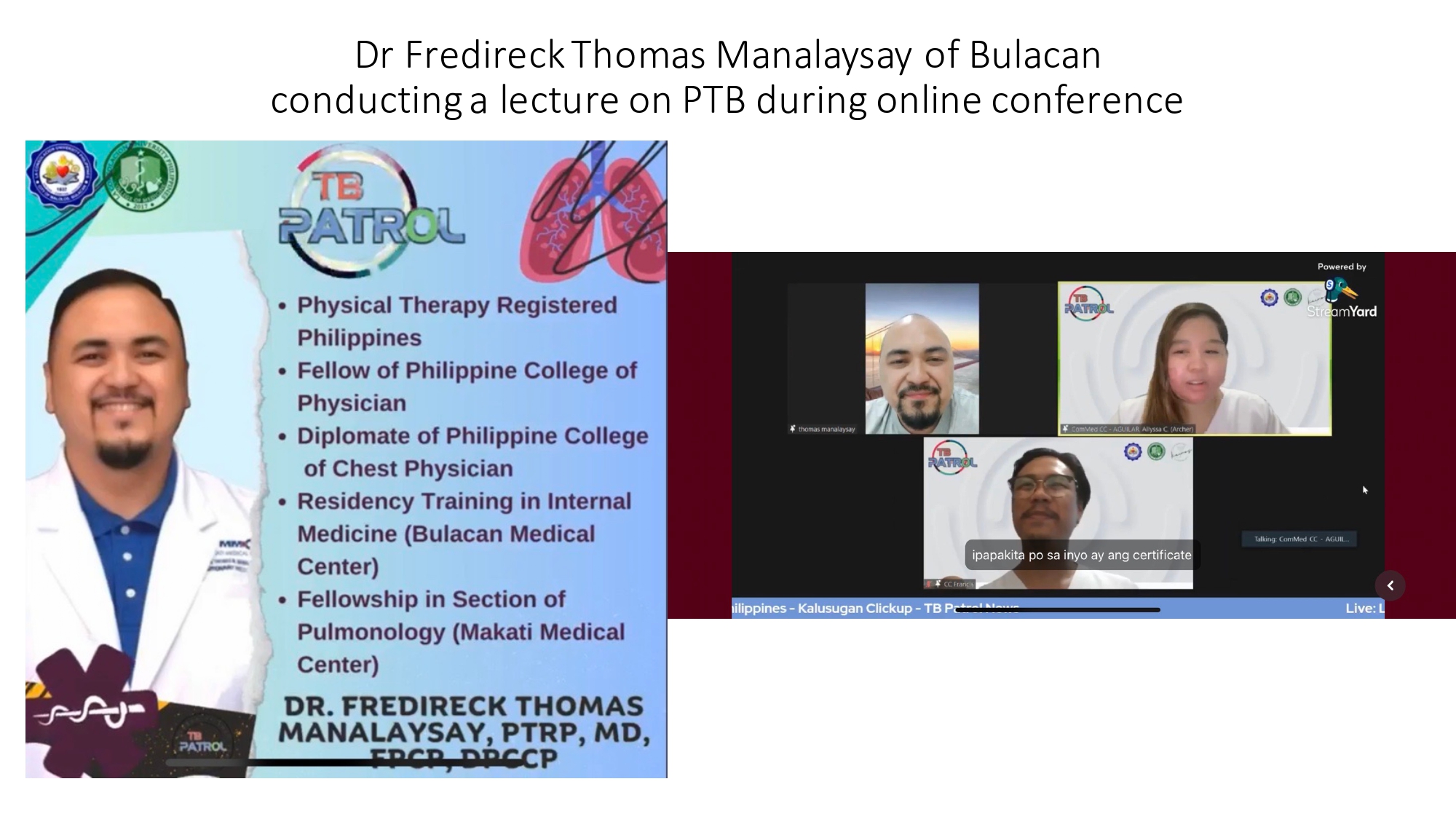 Central Luzon Chapter of The Philippine College of  Chest Physicians (PCCP)